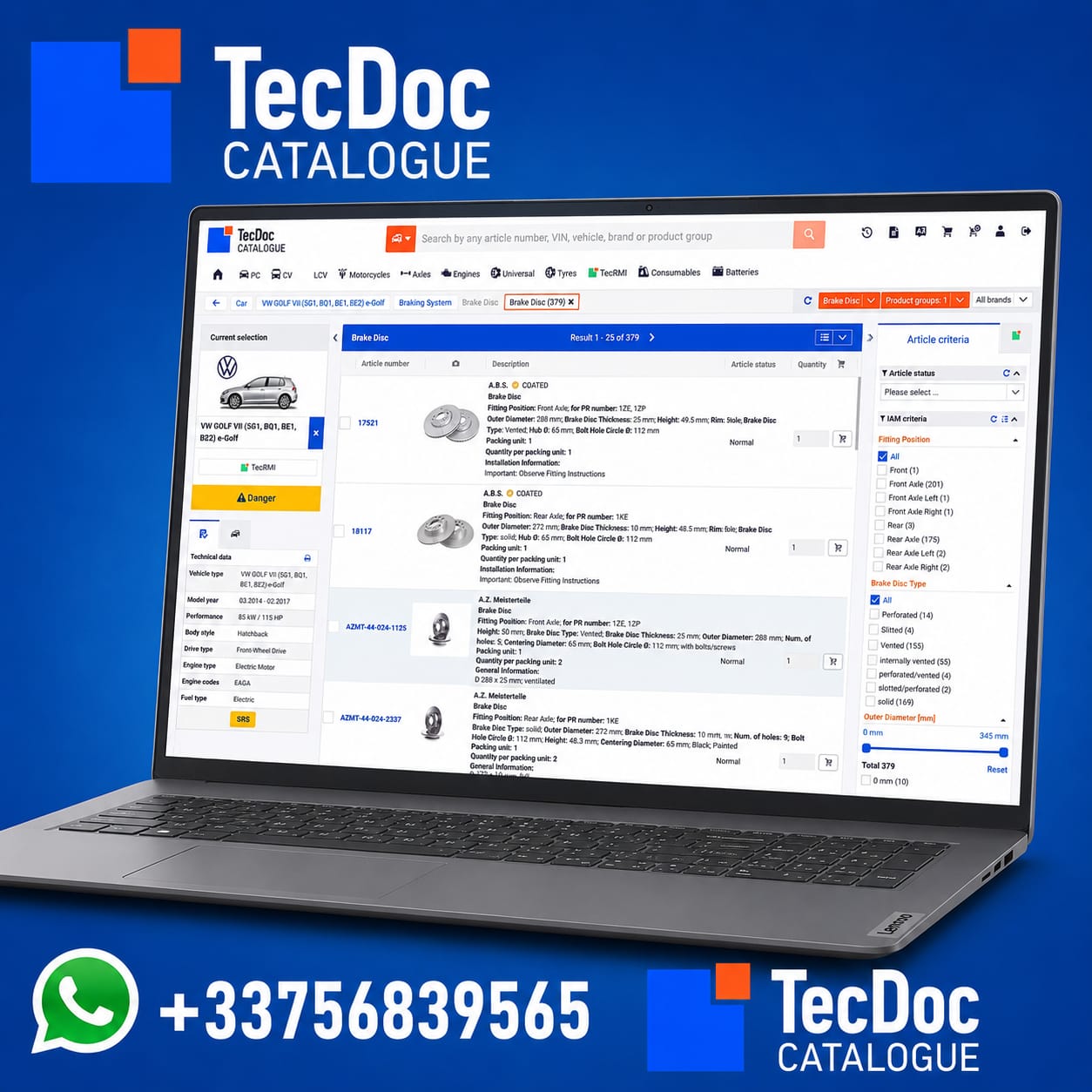 TecDoc Online 2026
